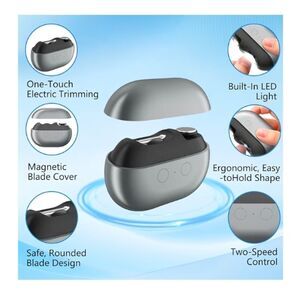 Easy Clip Smart Nail Clipper,New 3 in 1 Easyclip Electric Nail Clippers 4 Senior